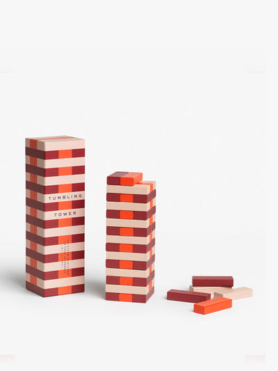 Printworks Tumbling tower game at Collagerie