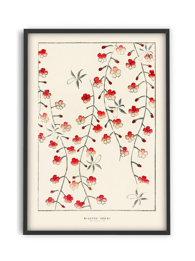 Pstr Studio Bijutsu Sekai Cherry Blossom print at Collagerie