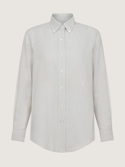 Purdey Cotton cashmere button down shirt at Collagerie