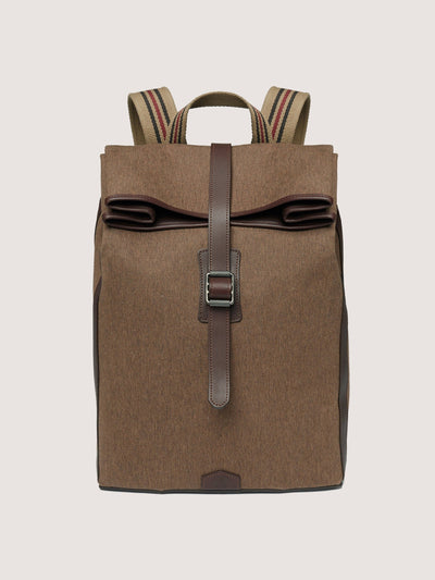 Purdey Gadsby backpack in walnut at Collagerie