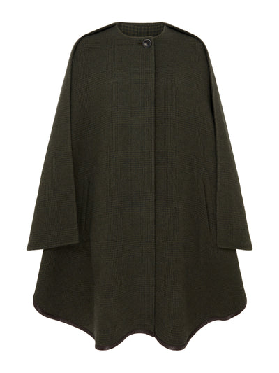 Purdey Wool cashmere scarf cape at Collagerie