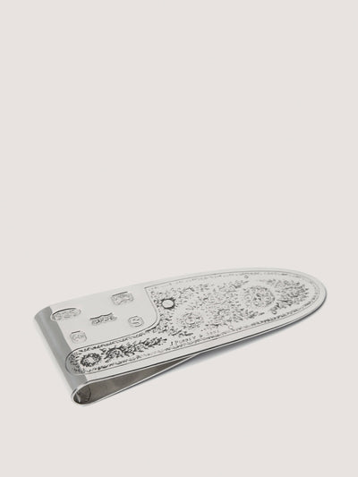 Purdey Silver sidelock money clip at Collagerie