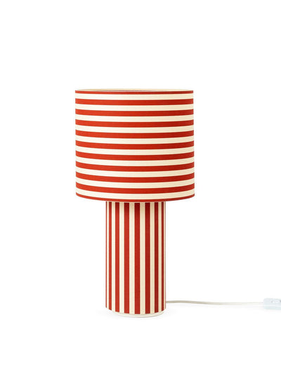 Heal's Raie fabric table lamp at Collagerie