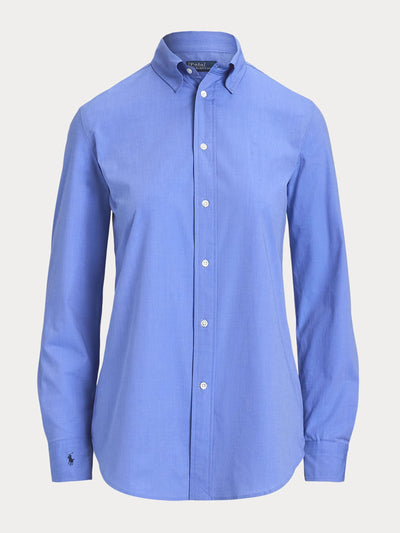 Polo Ralph Lauren End-on-end stretch slim fit cotton shirt at Collagerie