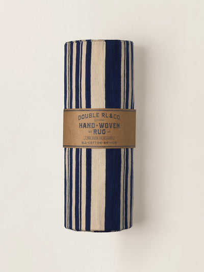 Ralph Lauren Hand-hooked wool-blend rug at Collagerie