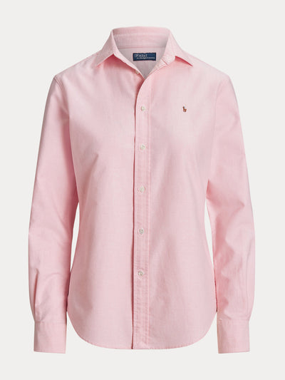 Ralph Lauren Pink cotton shirt at Collagerie