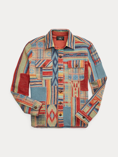 Ralph Lauren Patchwork multicoloured work-shirt at Collagerie