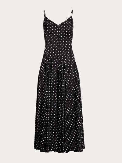 Polo Ralph Lauren Polka-dot satin dress at Collagerie