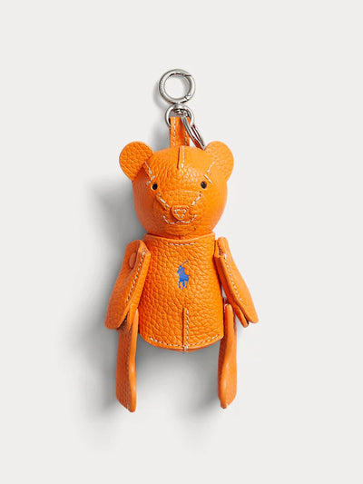 Polo Ralph Lauren Polo bear leather bag charm at Collagerie