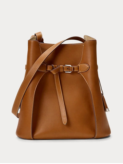 Ralph Lauren Collection The Ralph calfskin bucket bag at Collagerie
