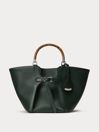 Ralph Lauren Collection The Ralph calfskin tote at Collagerie
