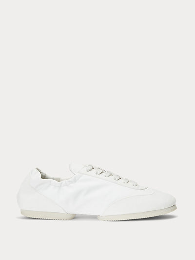 Polo Ralph Lauren The suede pony ballerina trainers at Collagerie