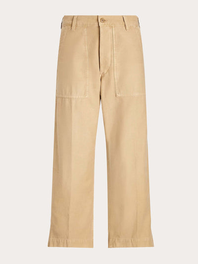 Polo Ralph Lauren The wide-leg crop ricky trousers at Collagerie