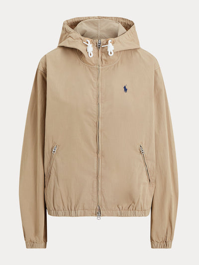 Polo Ralph Lauren Twill hooded jacket at Collagerie
