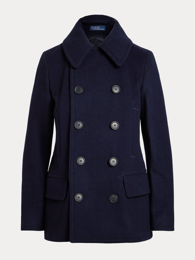 Polo Ralph Lauren Wool-cashmere peacoat at Collagerie