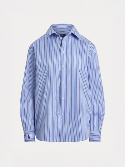 Polo Ralph Lauren Oversize fit striped cotton shirt at Collagerie