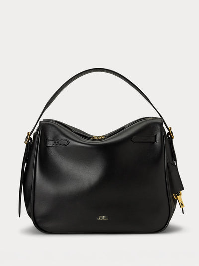 Polo Ralph Lauren Polo ID leather satchel at Collagerie