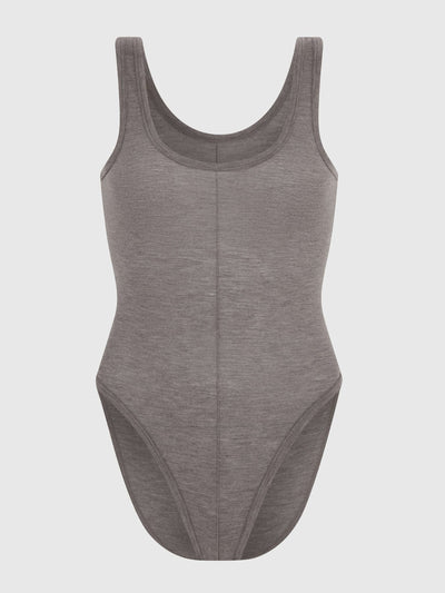 Rat & Boa Ana bodysuit grey at Collagerie