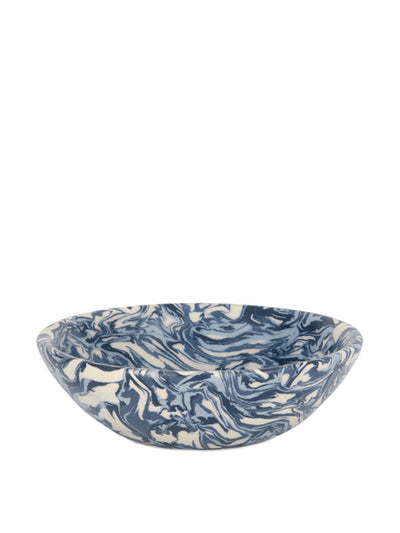 Rebecca Udall Aptware marble ceramic dish in blue at Collagerie