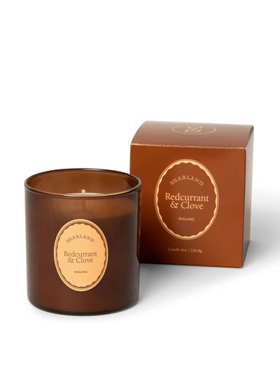 Sharland England Redcurrant and Clove candle at Collagerie