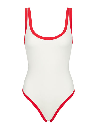 Reformation Joy one-piece swimsuit at Collagerie