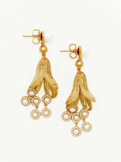 Reformation x Clare Waight Keller Large hemingway earrings at Collagerie