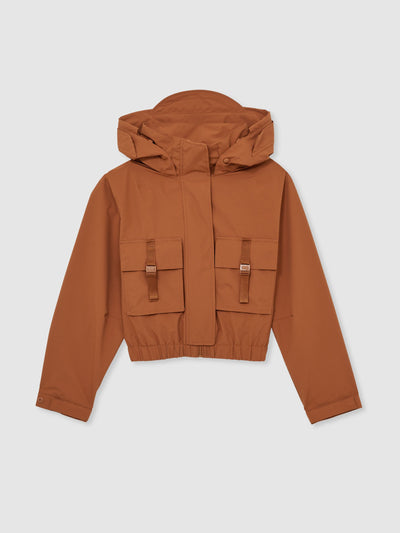 Reiss Technical hooded utility jacket at Collagerie