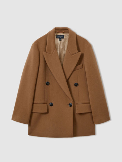 Reiss Lauren atelier virgin wool and camel-blend suit jacket at Collagerie