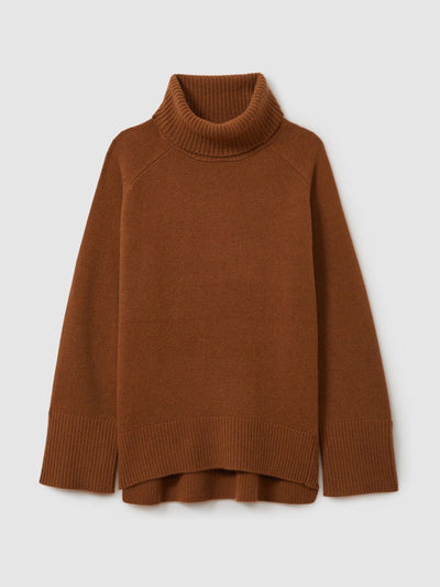 Reiss Eliza wool-cashmere roll-neck jumper at Collagerie