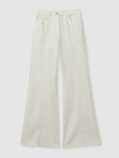 Reiss Juniper flared front seam jeans at Collagerie