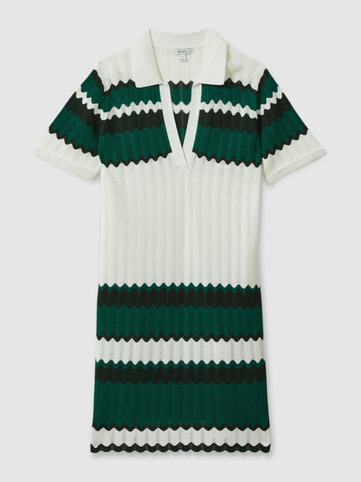 Reiss Malory knitted tunic dress at Collagerie