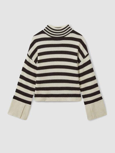 Florere Florere boxy striped jumper at Collagerie