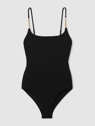 Reiss Imogen chain detail underwired swimsuit at Collagerie