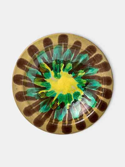 Antique and Vintage Mid-century ceramic decorative plate at Collagerie
