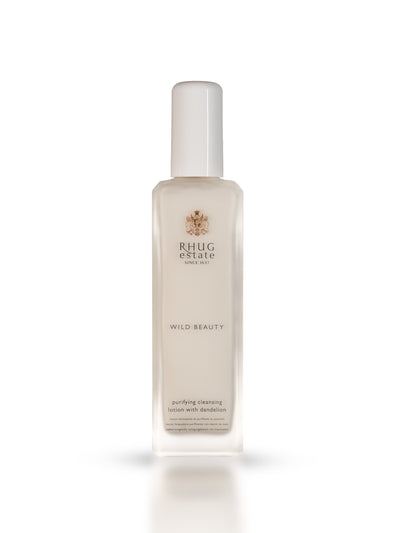 Rhug Wild Beauty Mini purifying cleansing lotion with dandelion at Collagerie