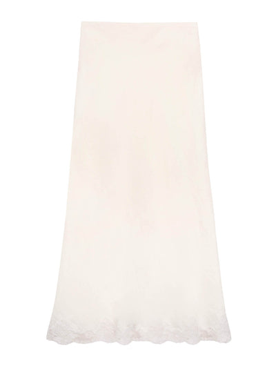 Rixo Crystal linen midi skirt at Collagerie