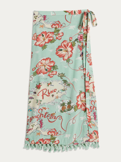 Rixo Parisa midi skirt at Collagerie