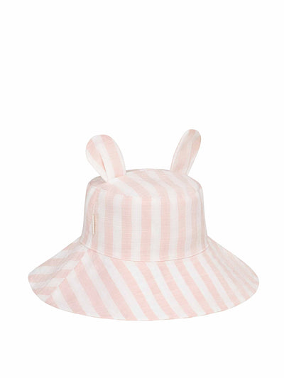 Rockahula Kids Stripy bunny sun hat at Collagerie