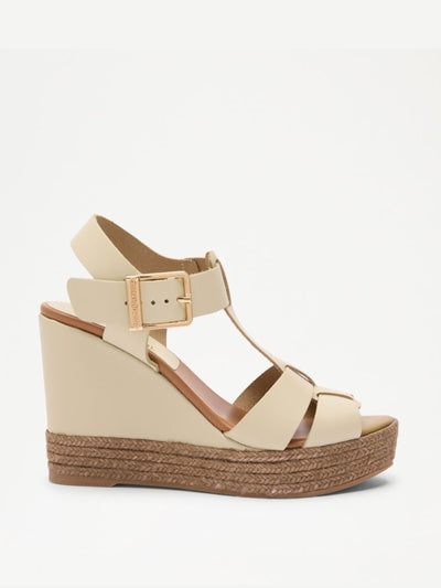 Russell & Bromley Havana espadrille wedges at Collagerie