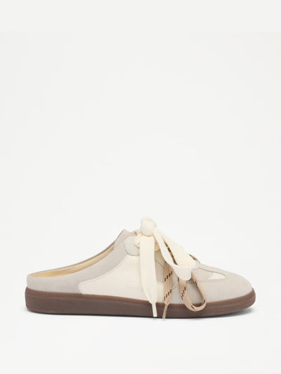 Russell & Bromley Nordic mules at Collagerie