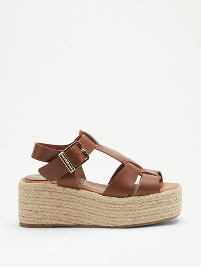 Russell & Bromley Sunrise flatform espadrille sandals at Collagerie