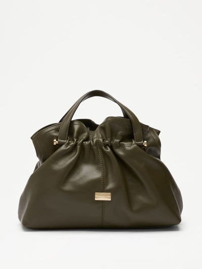 Russell & Bromley Ruched crossbody Jessie bag at Collagerie