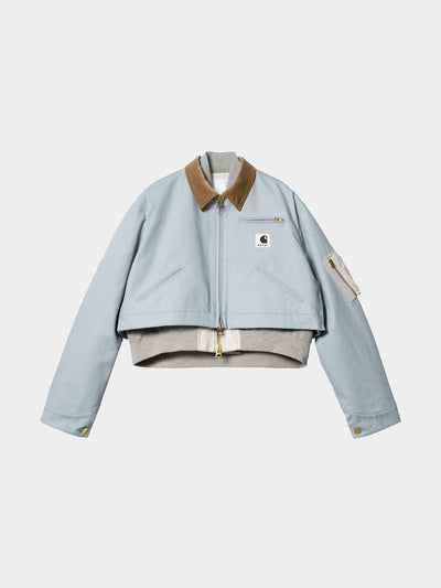 Sacai x Carhartt WIP Cropped jacket detroi at Collagerie