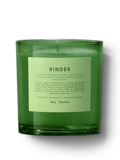 Boy Smells Rinder candle at Collagerie