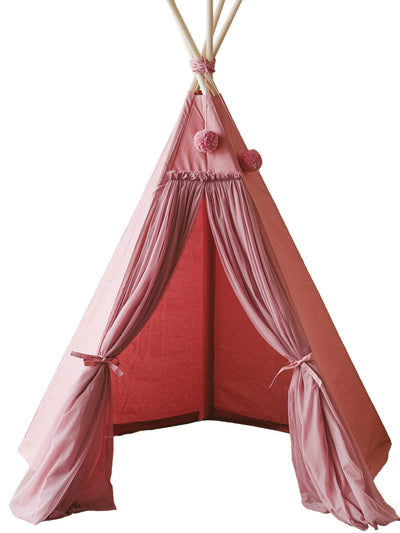 MiniCamp Kids Tents Fairy teepee play tent with tulle at Collagerie