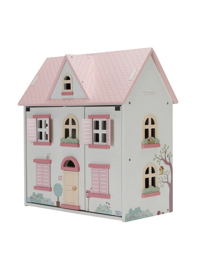 Little Dutch Pink medium dolls house with furniture at Collagerie