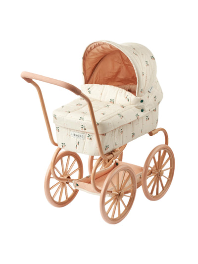 Liewood Adaline Doll Pram in peach at Collagerie