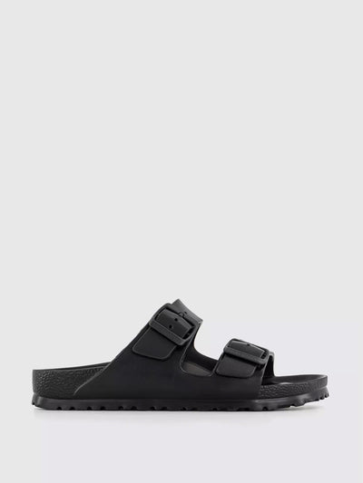 Birkenstock Arizona eva sandals in black at Collagerie