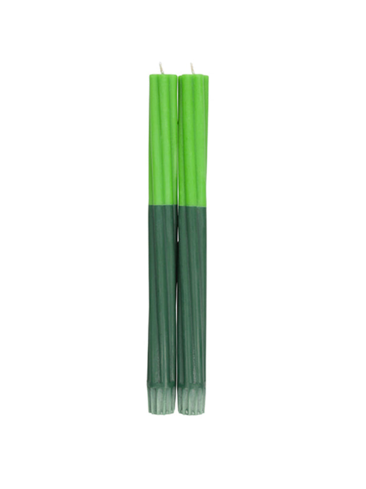 Twisted candles (set of 2) Interiors British Colour Standard    - Collagerie