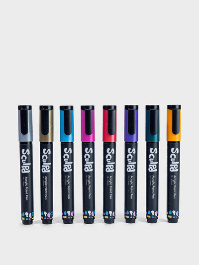 Sculpd Acrylic paint pens (8-pack) at Collagerie